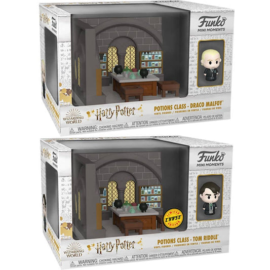Figura POP Mini Moments Harry Potter Anniversary Draco Malfoy 5+1 Chase - Espadas y Más