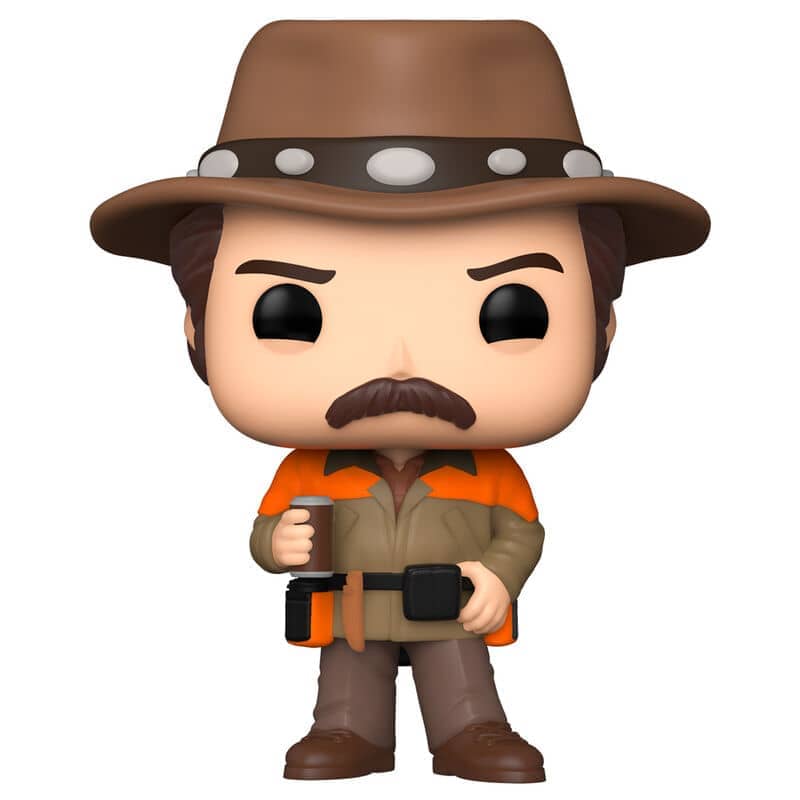 Imagen de Figura POP Parks and Rec Hunter Ron parte de nuestra colección en Espadas y más, sitio oficial.