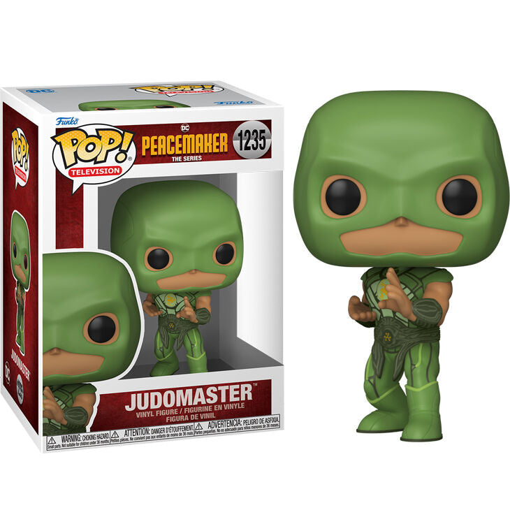 Imagen de Figura POP Peacemaker Judomaster parte de nuestra colección en Espadas y más, sitio oficial.
