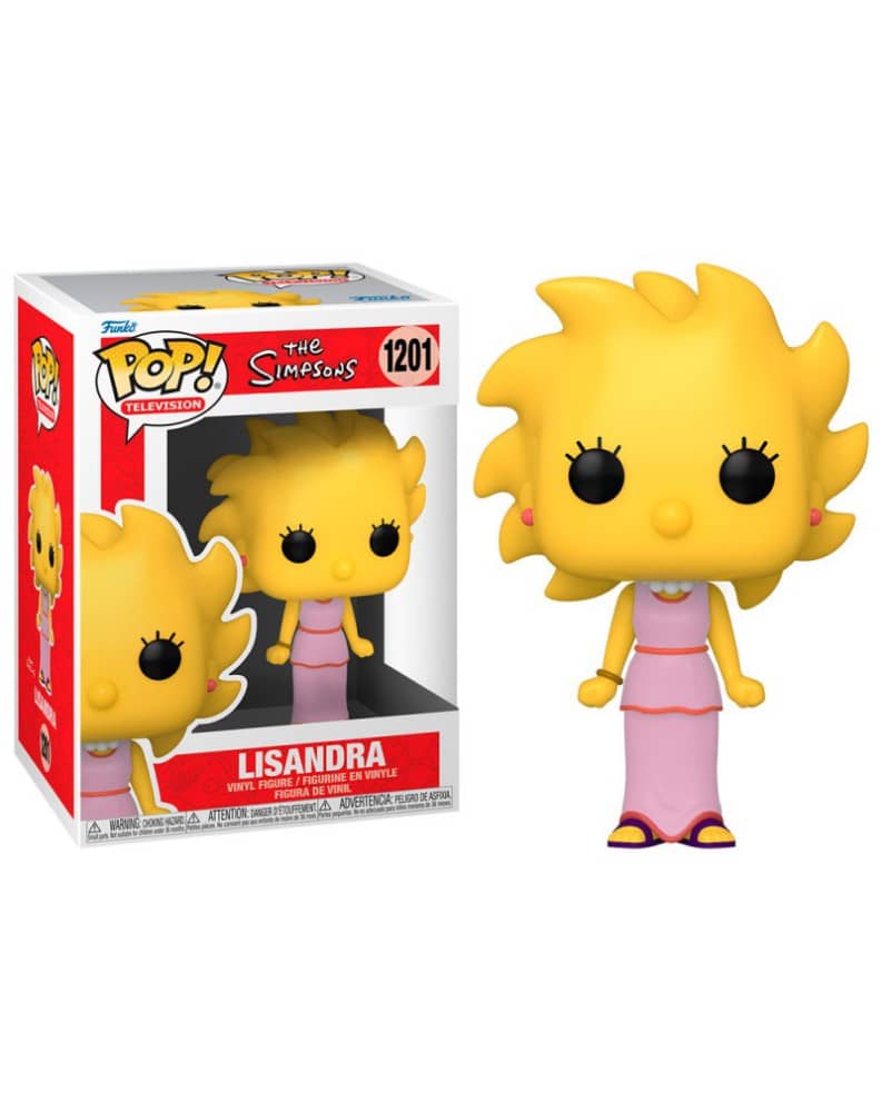 Imagen de Figura POP Simpsons Lisandra Lisa parte de nuestra colección en Espadas y más, sitio oficial.