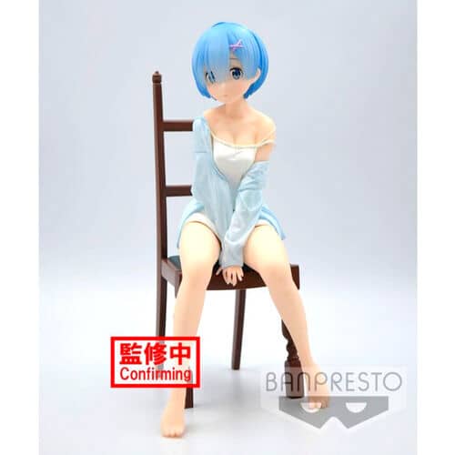 Figura Rem Relax Time Re:Zero Starting Life in Another World 20cm - Espadas y Más