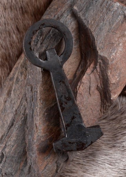 Abrebotellas de martillo de Thor, hierro, aprox. 10 cm FON-T01 - Espadas y Más