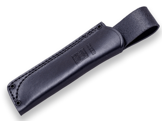 CUCHILLO BUSHCRAFT Y SUPERVIVENCIA JOKER BS9 URSUS. ACERO Bá–HLER N695, MANGO CANVAS MICARTA, HOJA 10 CM. FUNDA VAQUETILLA INCLUIDA. CV116 - Espadas y Más