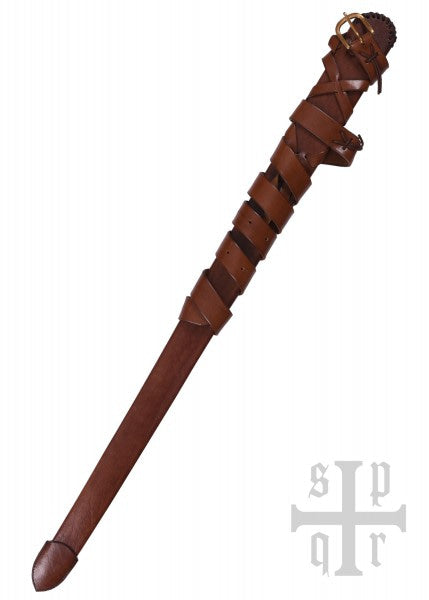 Funda de cuero para espada medieval, incl. cinturón 0164001490 - Espadas y Más