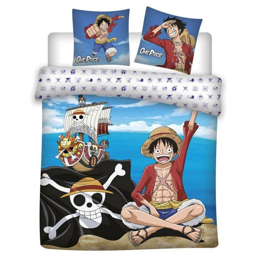 Funda nordica One Piece cama 135cm algodon - Espadas y Más