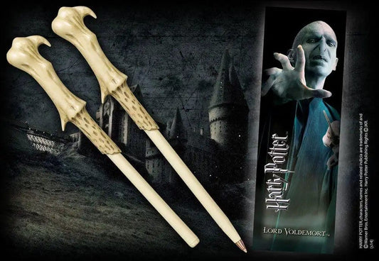 Harry Potter Set Punto de libro y Boligrafo Lord Voldemort NN8638 - Espadas y Más