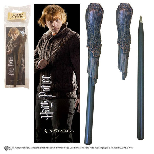 Harry Potter Set Punto de libro y Boligrafo Ron Weasley NN7992 - Espadas y Más