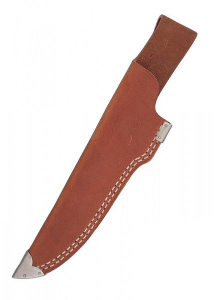 Cuchillo de Caza, alce con hoja de punta caída y mango de asta de ciervo Hanwei HN-KH2501 - Espadas y Más