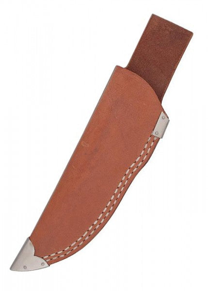 Cuchillo de caza Roebuck con hoja de punta caída y mango de asta de ciervo HN-KH2507 - Espadas y Más