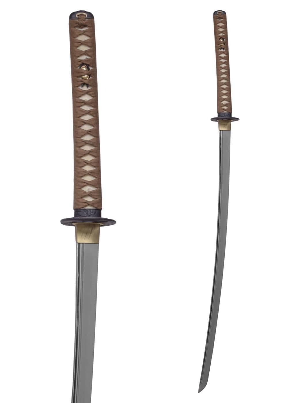 Las mejores ofertas en Hoja de acero de damasco Azul espadas japonesas de  colección y sables