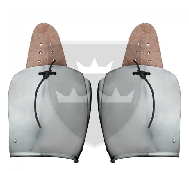 Hombreras tempranas S. XV - 2,5mm - Versión de Batalla Medieval - Espadas y Más