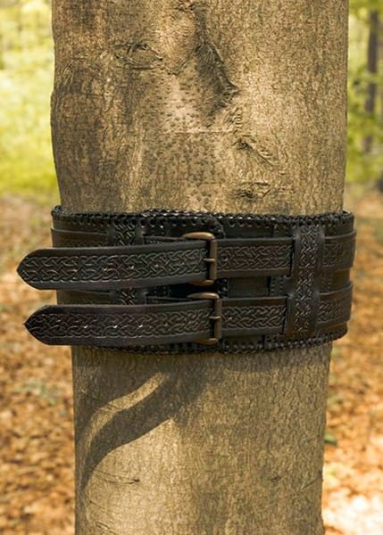 Cinturón bárbaro, negro IF-10131060 - Espadas y Más