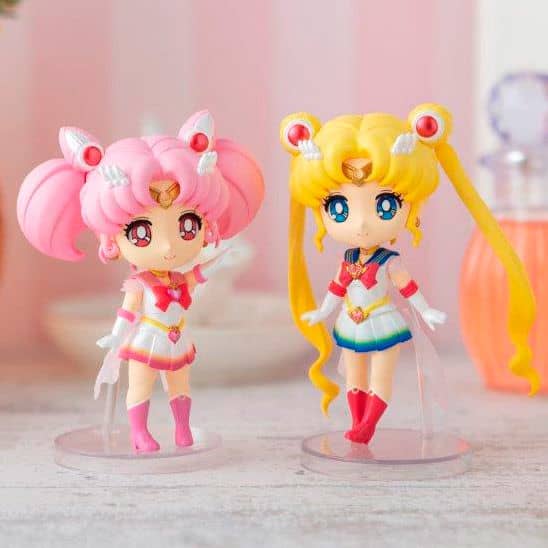 Figura articulada Super Sailor Chibi Moon Sailor Moon Eternal 9cm - Espadas y Más