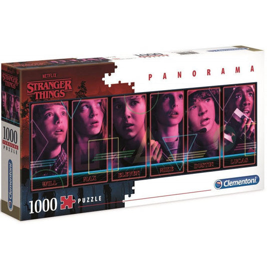 Imagen de Puzzle Panorama Stranger Things 1000pz Facilitada por Espadas y más