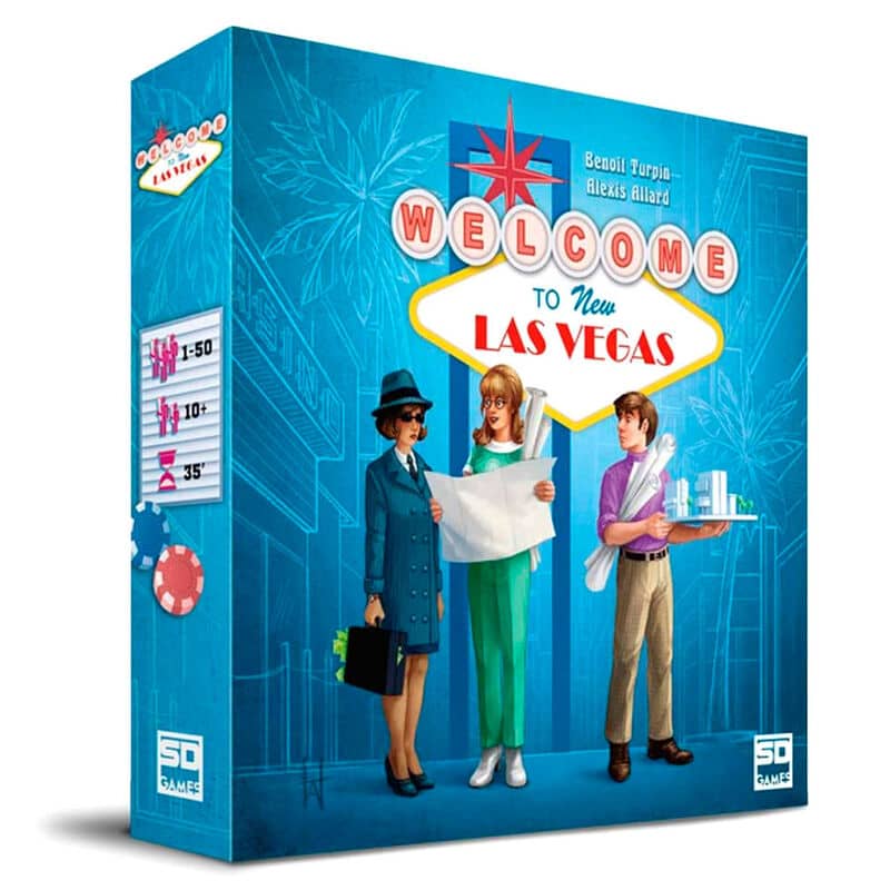 Juego mesa Welcome to New Las Vegas - Espadas y Más