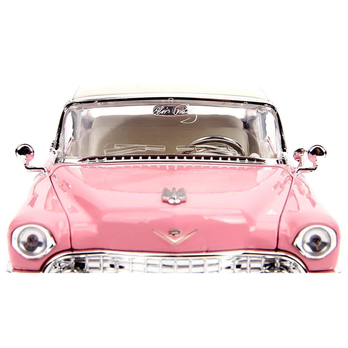 Set figura + coche metal Cadillac Fleetwood 1955 Elvis Presley - Espadas y Más