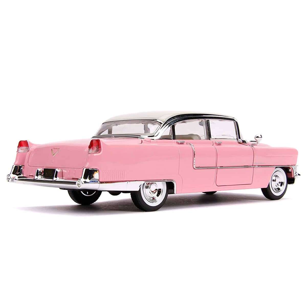 Set figura + coche metal Cadillac Fleetwood 1955 Elvis Presley - Espadas y Más