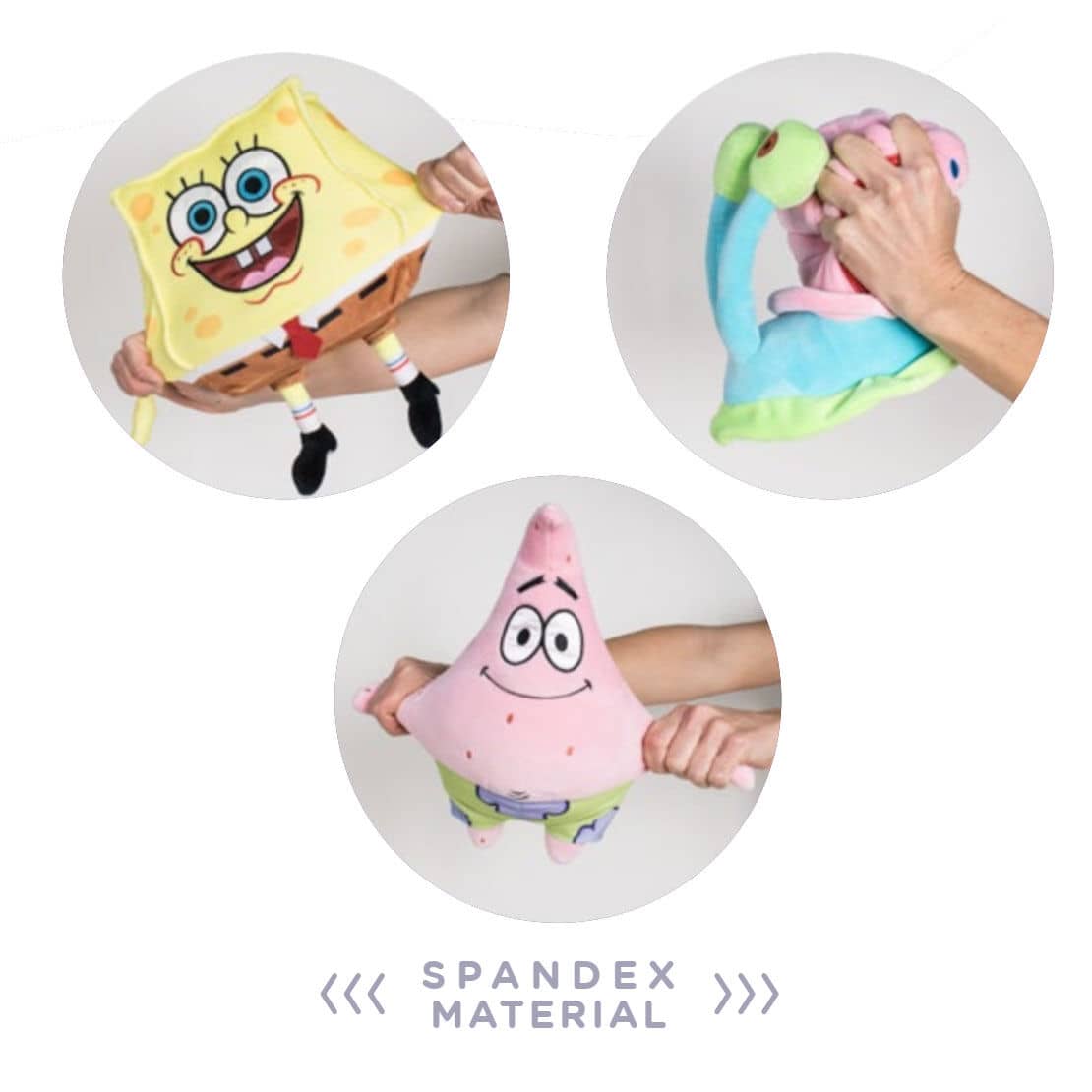 Peluche Gary Bob Esponja spandex 15cm - Espadas y Más