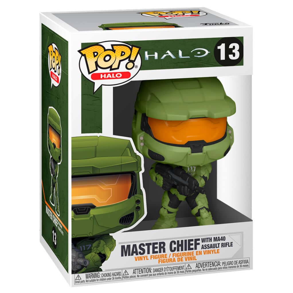 Figura POP Halo Infinite Master Chief - Espadas y Más