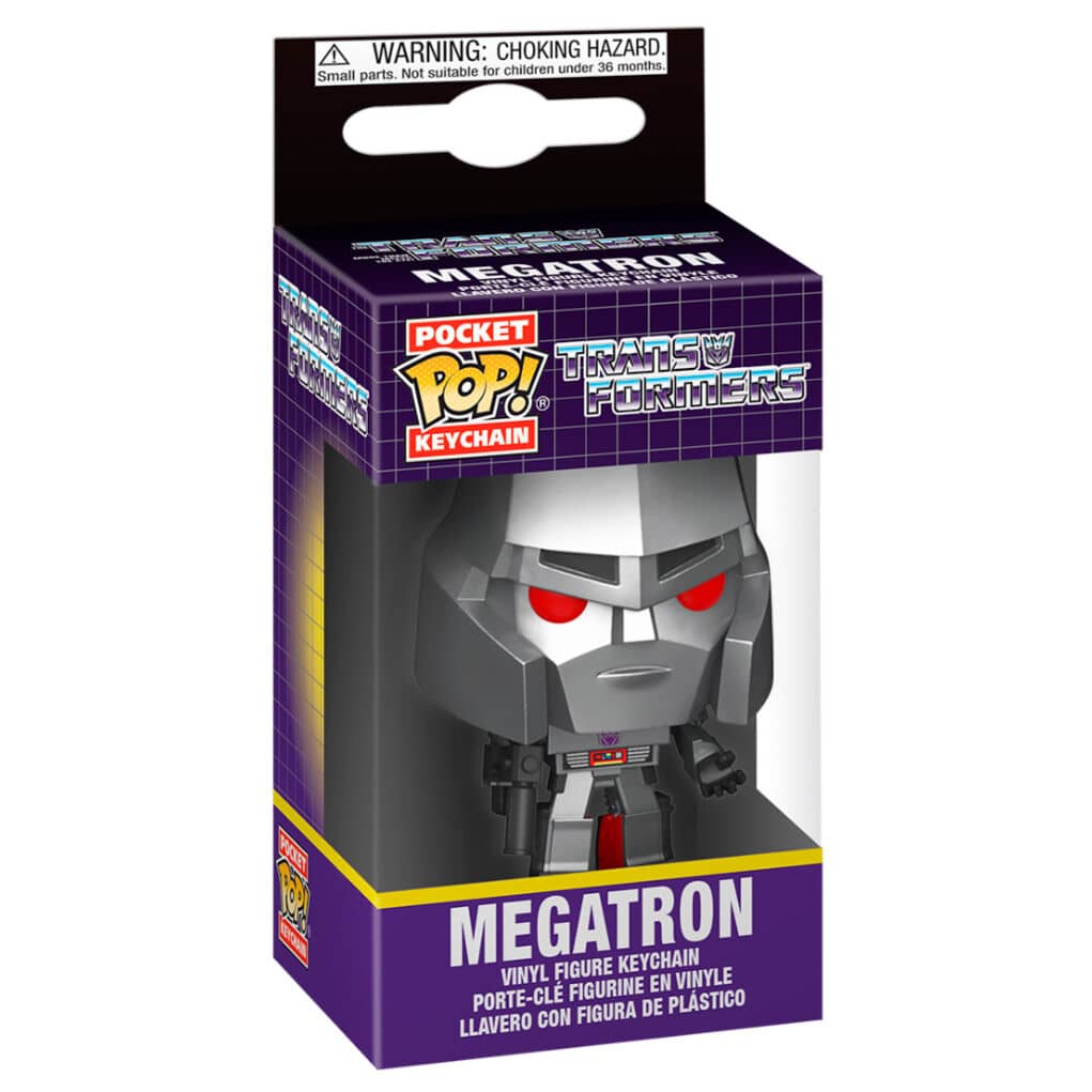 Llavero Pocket POP Transformers Megatron - Espadas y Más