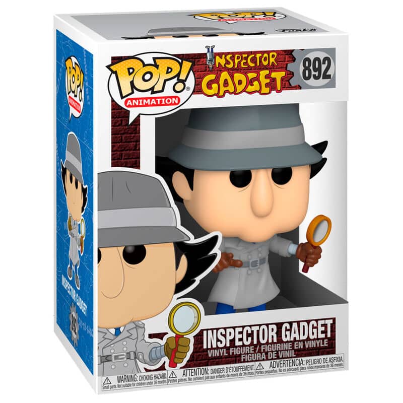 Imagen de Figura POP Inspector Gadget parte de nuestra colección en Espadas y más, sitio oficial.