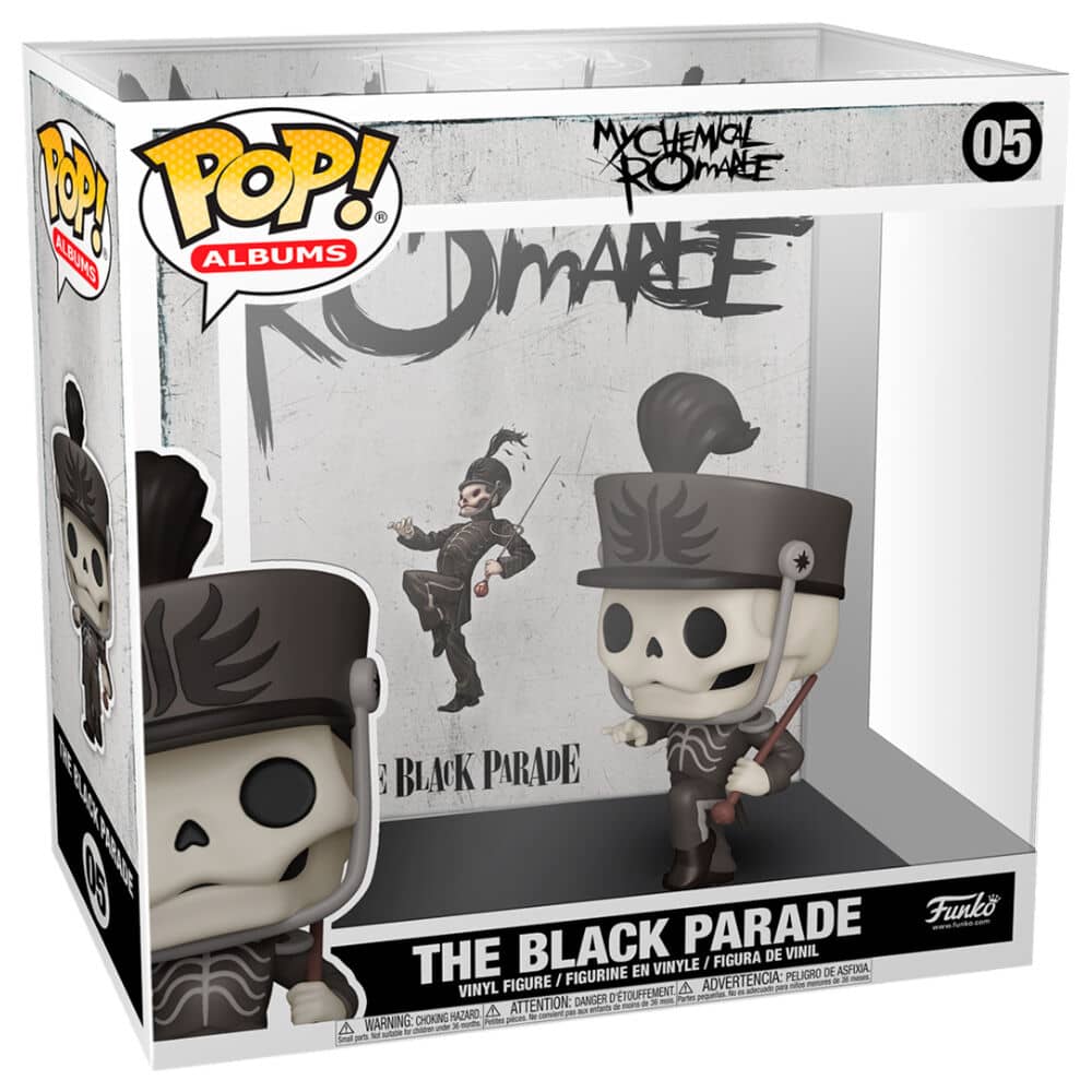 Imagen de Figura POP My Chemical Romance The Black Parade parte de nuestra colección en Espadas y más, sitio oficial.