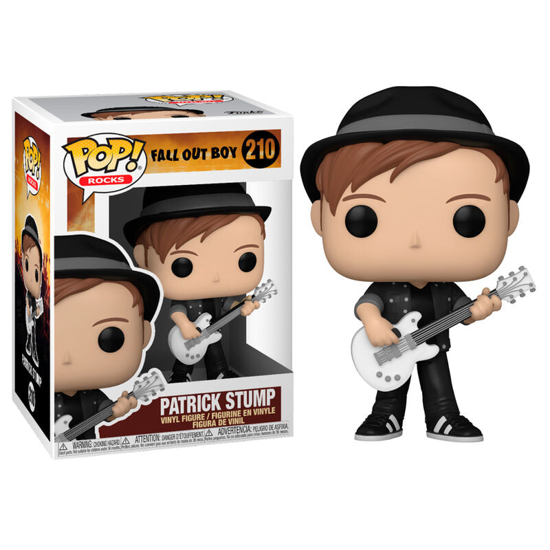 Imagen de Figura POP Fall Out Boy Patrick Stump parte de nuestra colección en Espadas y más, sitio oficial.