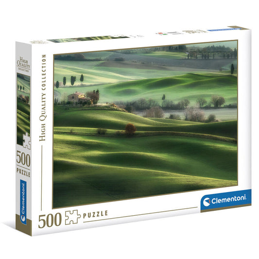 Puzzle Las Colinas de la Toscana 500pzs - Espadas y Más