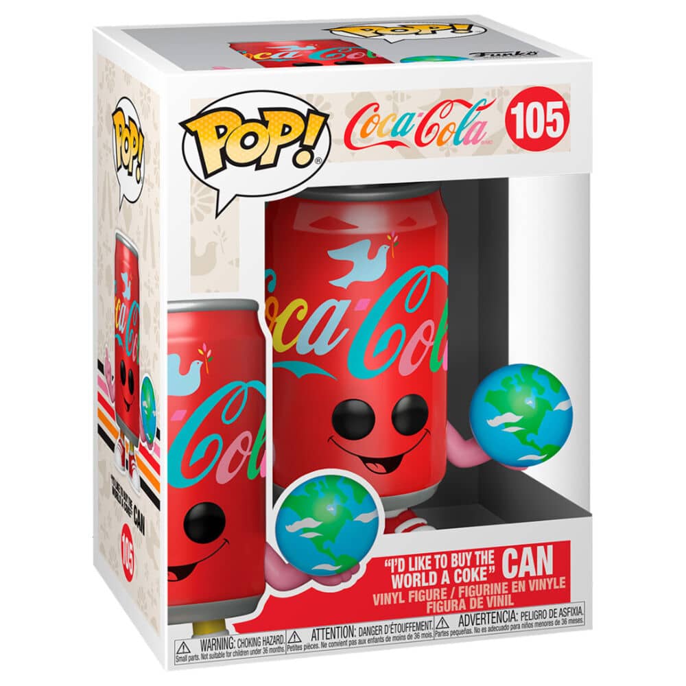Figura POP Coca-Cola I'd Like to Buy the World a Coke Can - Espadas y Más