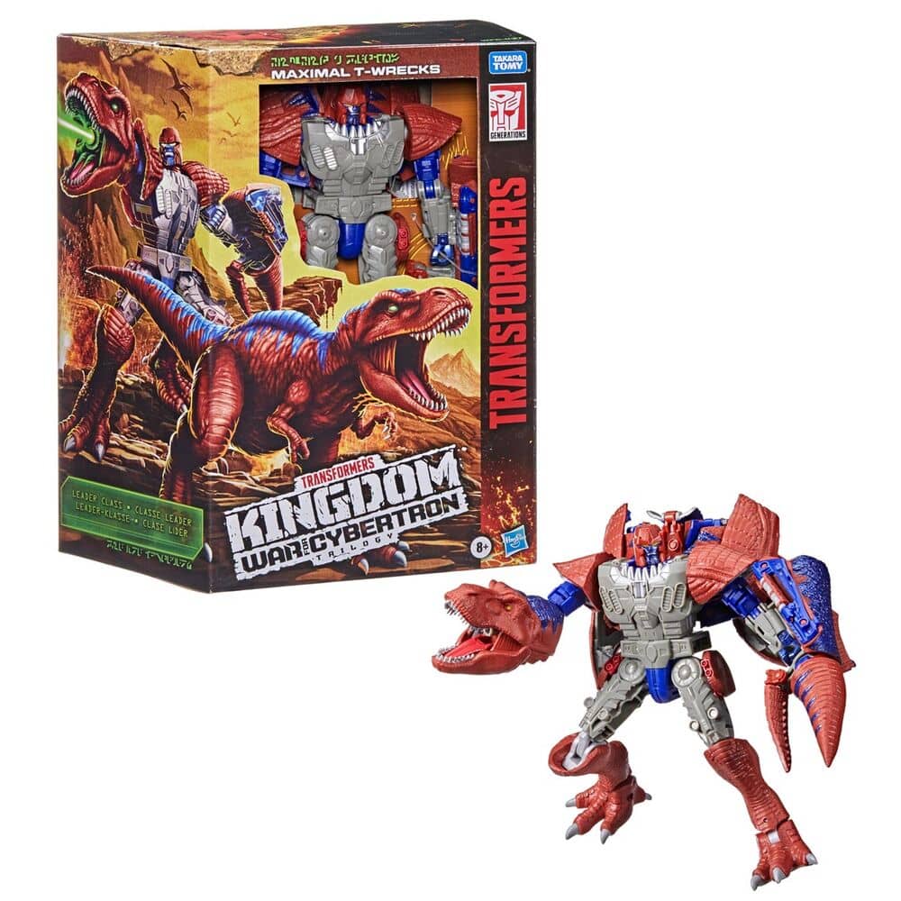Figura Maximal T-Wrecks War for Cybertron Kingdom  Transformers 18cm - Espadas y Más