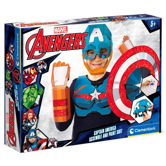 Imagen de Mascara Capitan America Vengadores Avengers Marvel Facilitada por Espadas y más