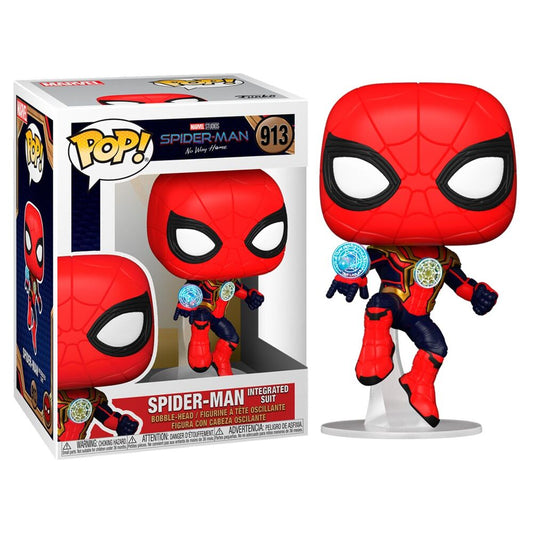 Imagen de Figura POP Marvel Spiderman No Way Home Spiderman Integrated Suit Facilitada por Espadas y más