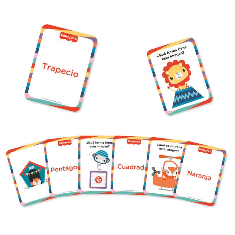 Cartas de Aprendizaje Formas y Colores - Espadas y Más