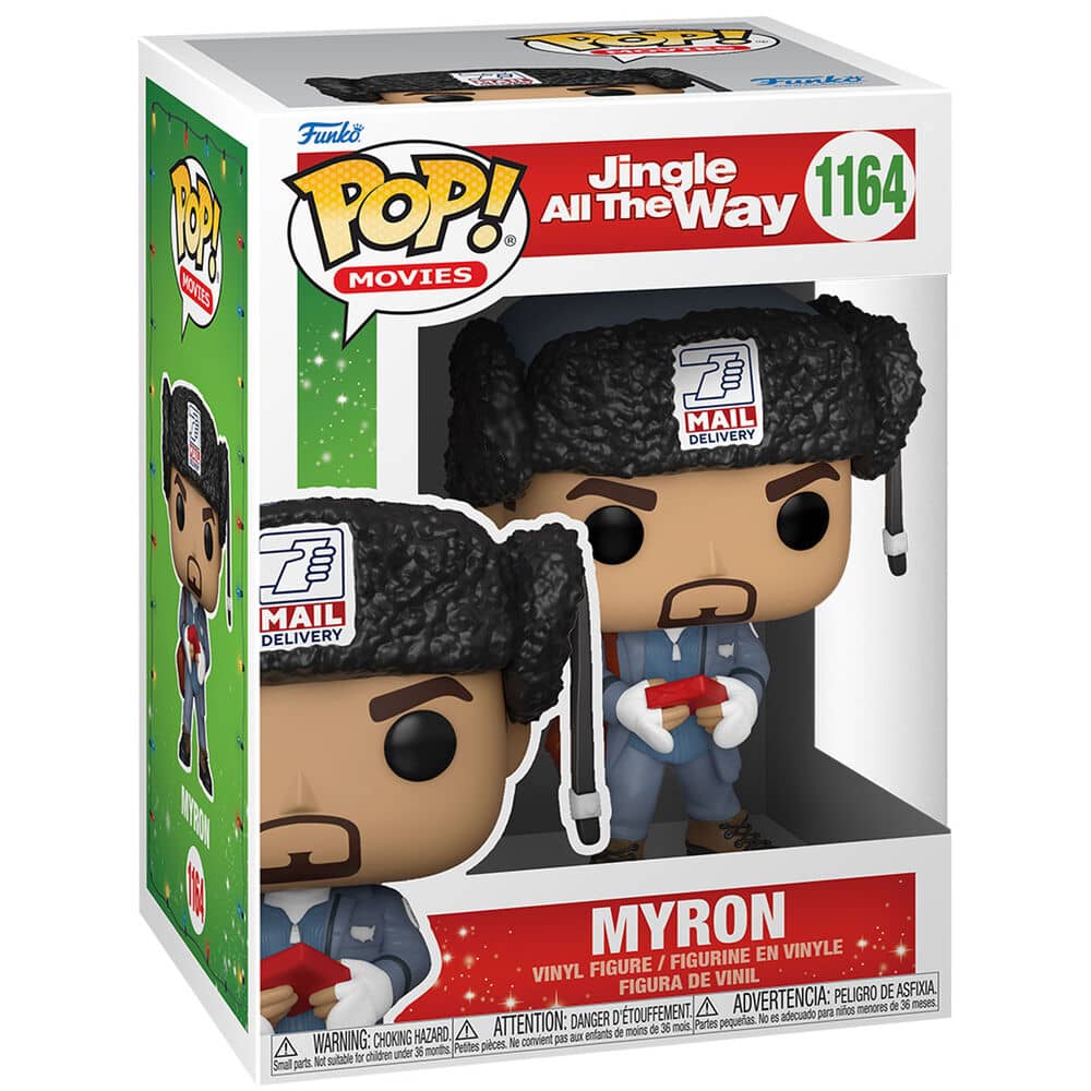 Imagen de Figura POP Jingle All The Way Myron parte de nuestra colección en Espadas y más, sitio oficial.