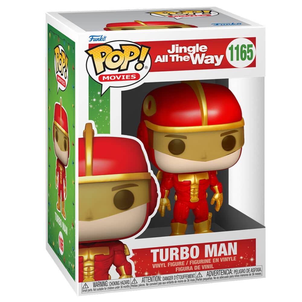 Imagen de Figura POP Jingle All The Way Turbo Man parte de nuestra colección en Espadas y más, sitio oficial.