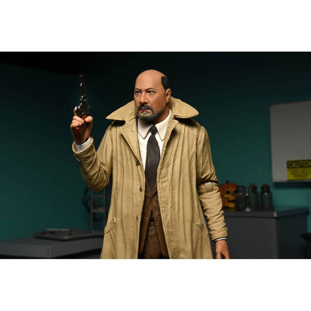 Blister 2 figuras Ultimate Michael Myers + DR Loomis Scale Action Halloween 2 18cm - Espadas y Más