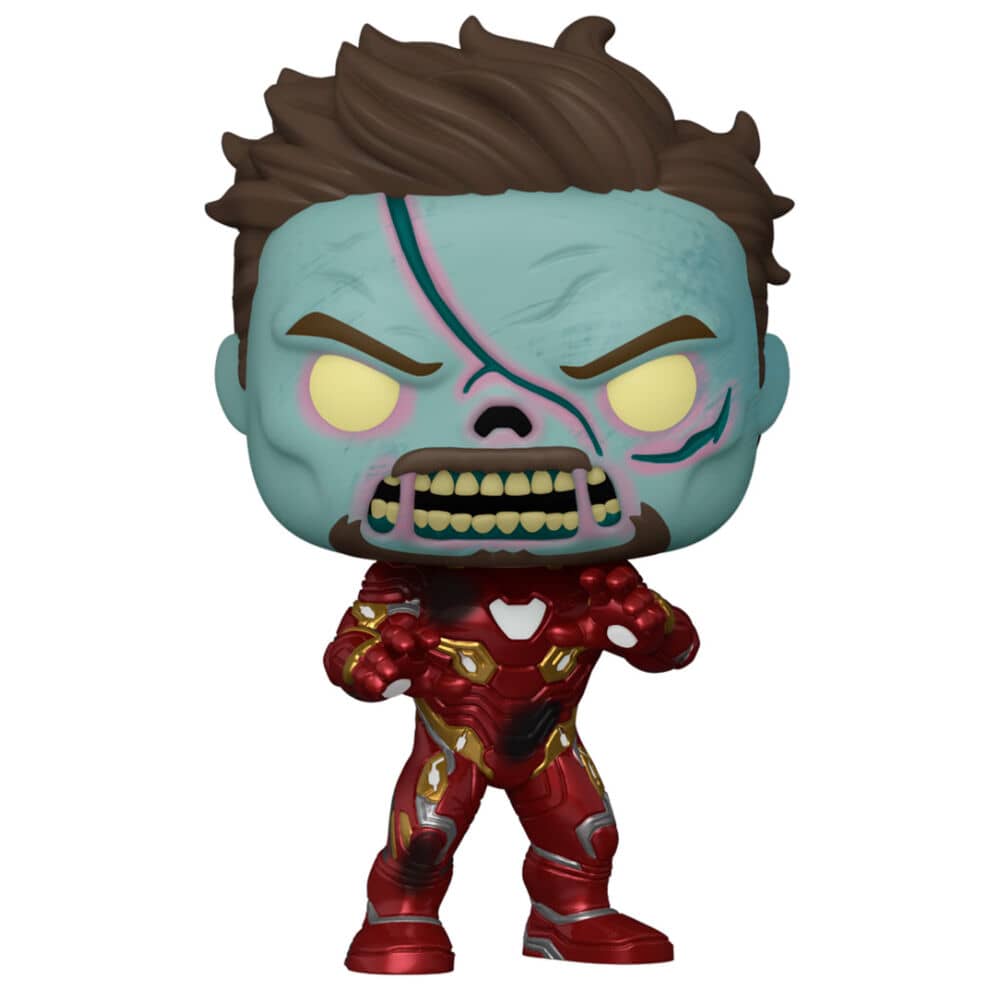 Figura POP Marvel What If Zombie Iron Man - Espadas y Más