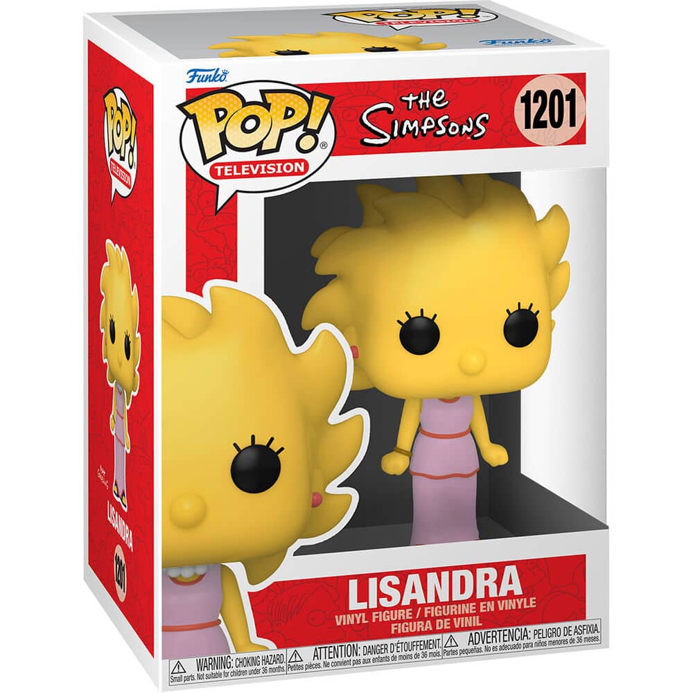 Imagen de Figura POP Simpsons Lisandra Lisa parte de nuestra colección en Espadas y más, sitio oficial.