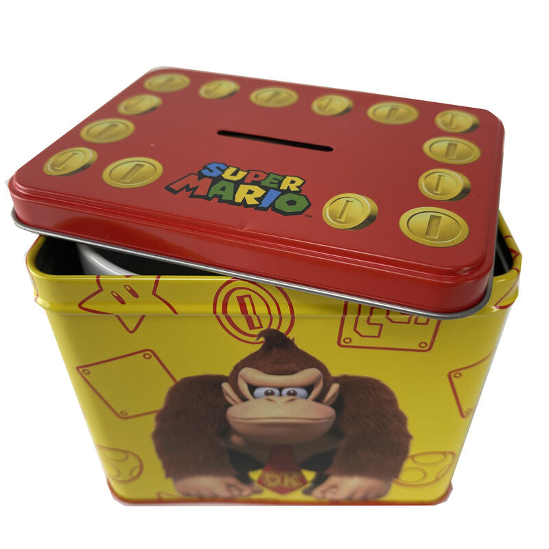 Set Taza + Hucha Donkey Kong Super Mario Bros Nintendo - Espadas y Más