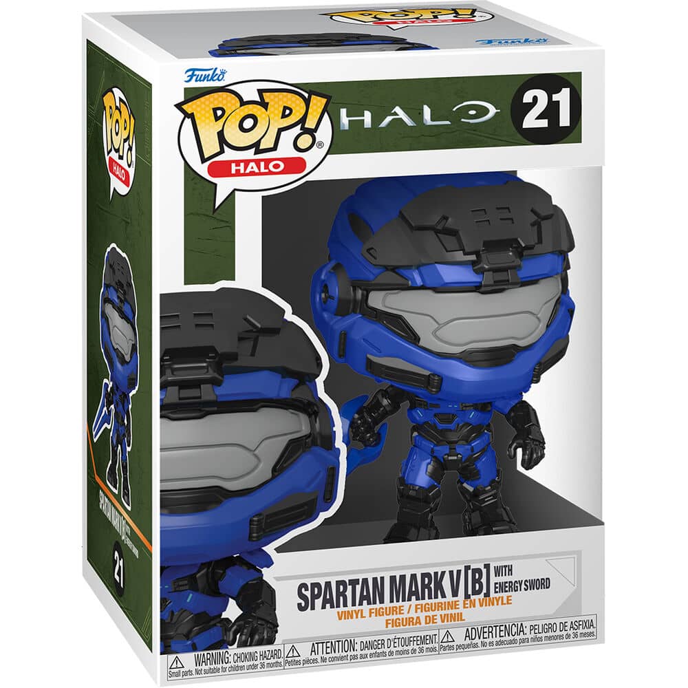 Figura POP Halo Infinite Spartan Mark V 5+1 Chase - Espadas y Más