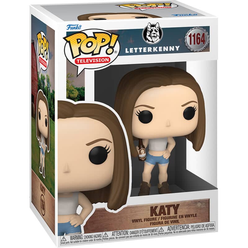 Imagen de Figura POP Letterkenny Katty parte de nuestra colección en Espadas y más, sitio oficial.
