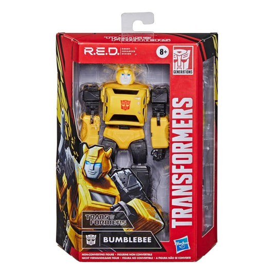 Imagen de Figura Bumblebbe R.E.D Generations Transfomers 15cm parte de nuestra colección en Espadas y más, sitio oficial.