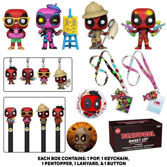 Imagenes del producto Kit Mistery Box Marvel Deadpool