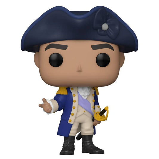 Imagen de Figura Pop Hamilton George Washington parte de nuestra colección en Espadas y más, sitio oficial.