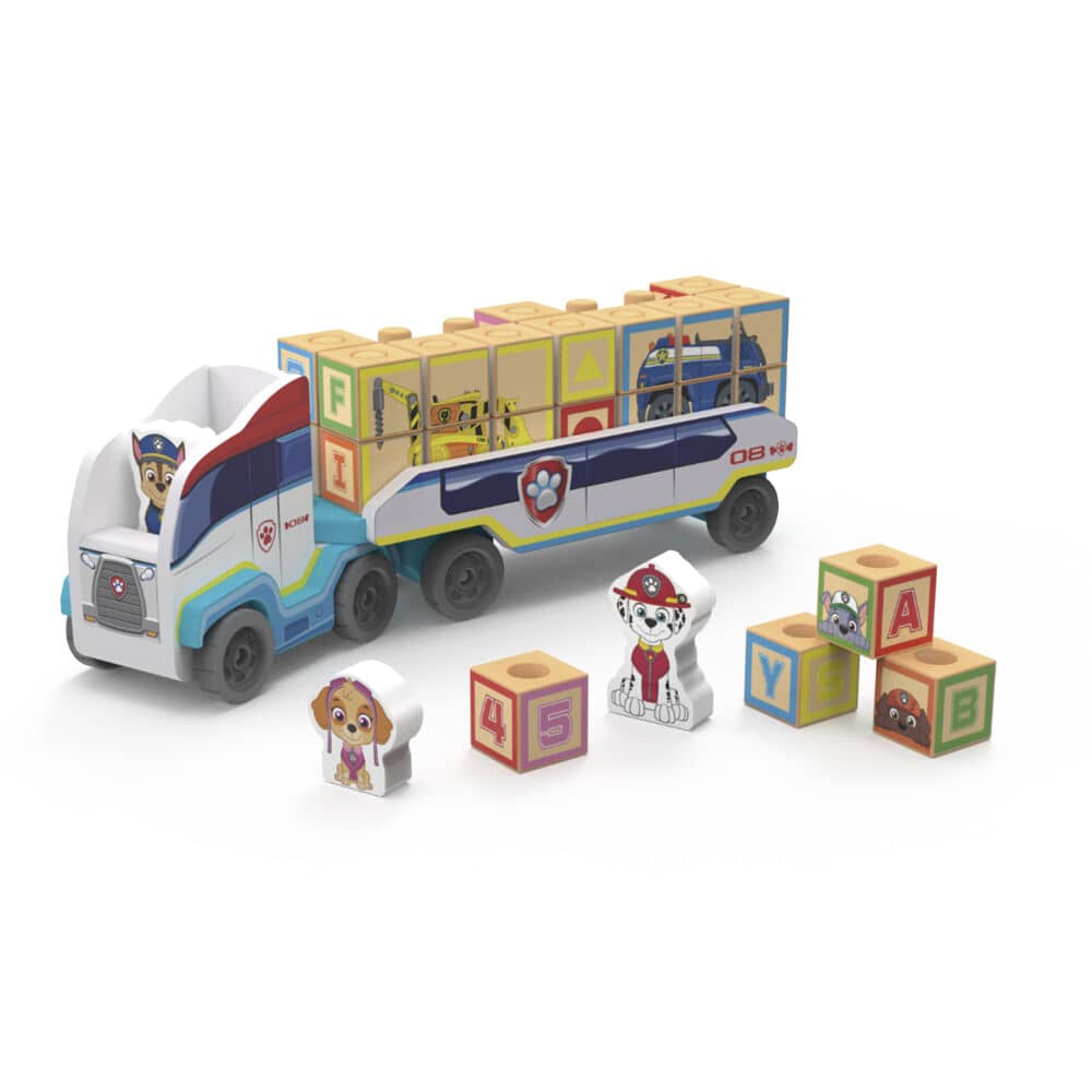Camion de Bloques Patrulla Canina Paw Patrol - Espadas y Más
