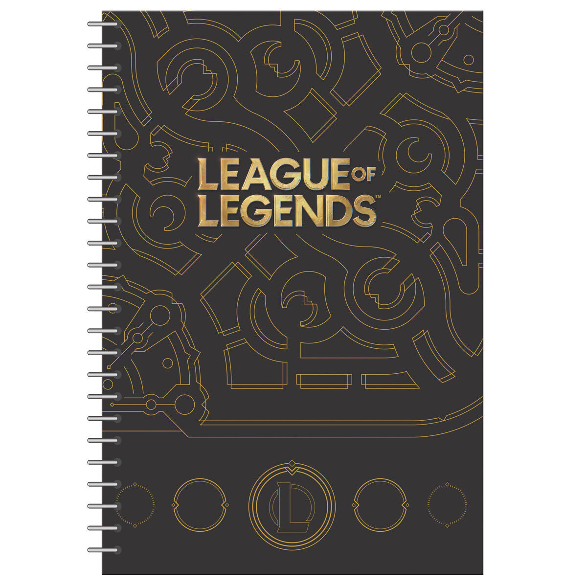 Cuaderno A5 League of Legends - Espadas y Más