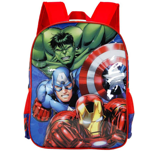 Imagen de Mochila 3D Go On Vengadores Avengers Marvel 31cm parte de nuestra colección en Espadas y más, sitio oficial.