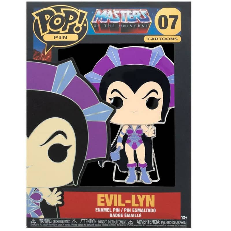Imagen de POP Pin Masters del Universo Evil Lyn 10cm parte de nuestra colección en Espadas y más, sitio oficial.