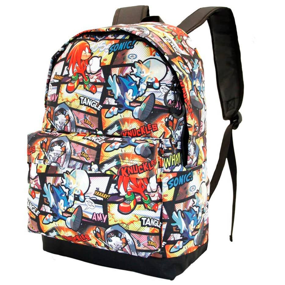Mochila Vintage Sonic the Hedgehog 41cm - Espadas y Más