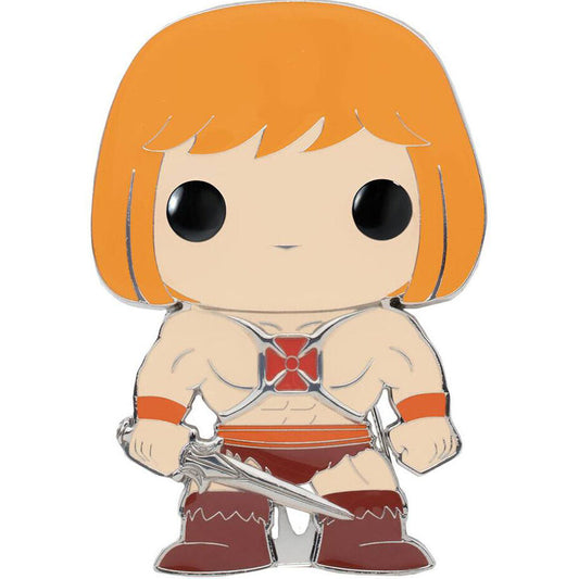 Imagen de POP Pin Master of the Universe He-Man 10cm 11 + 1 Chase parte de nuestra colección en Espadas y más, sitio oficial.